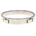 Hermes Luna Park Bangle Bracelet Silver