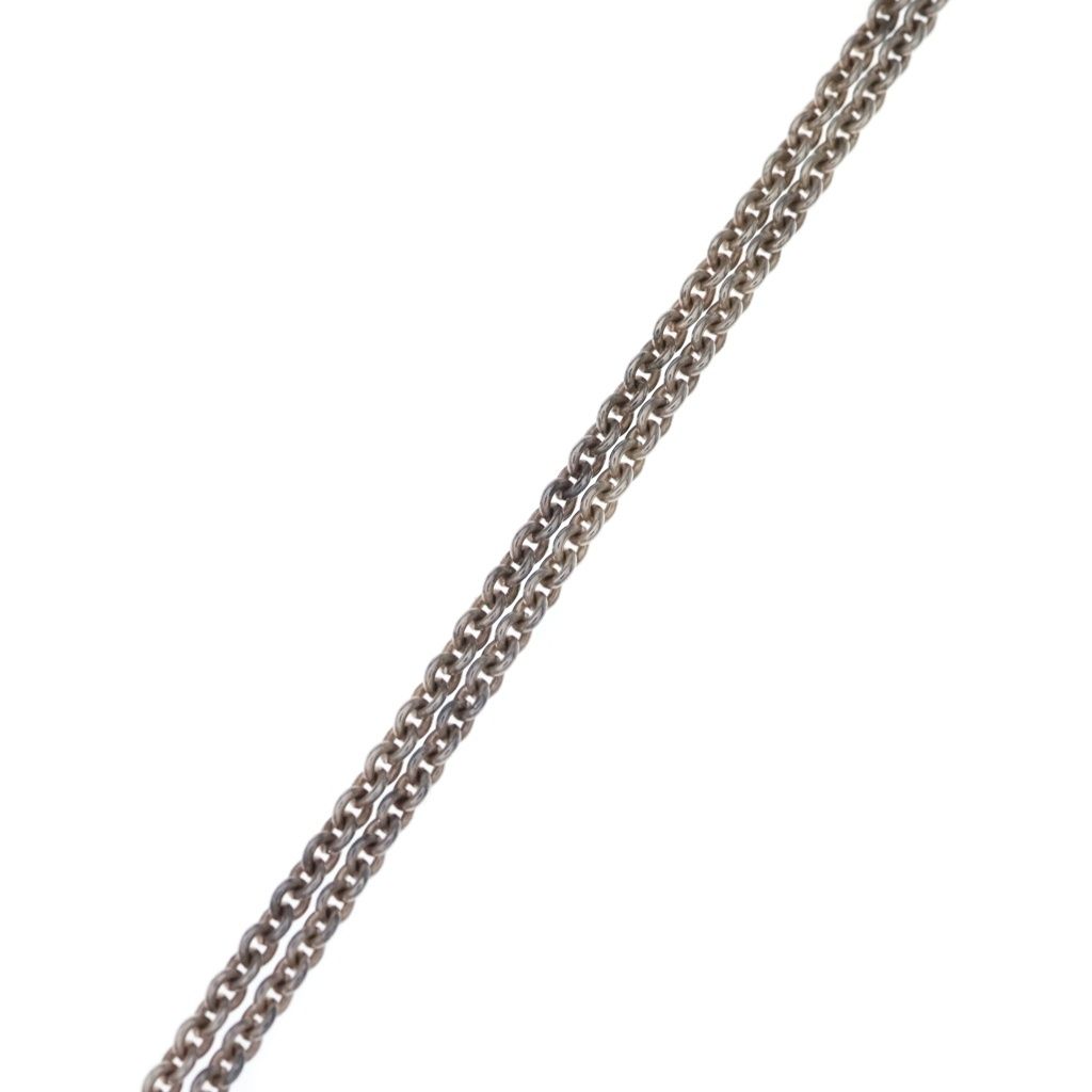 Hermes Amulette Crude Sellier Necklace Silver — view 4