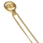 Dior CD Logo Pendant Plated Gold — view 6