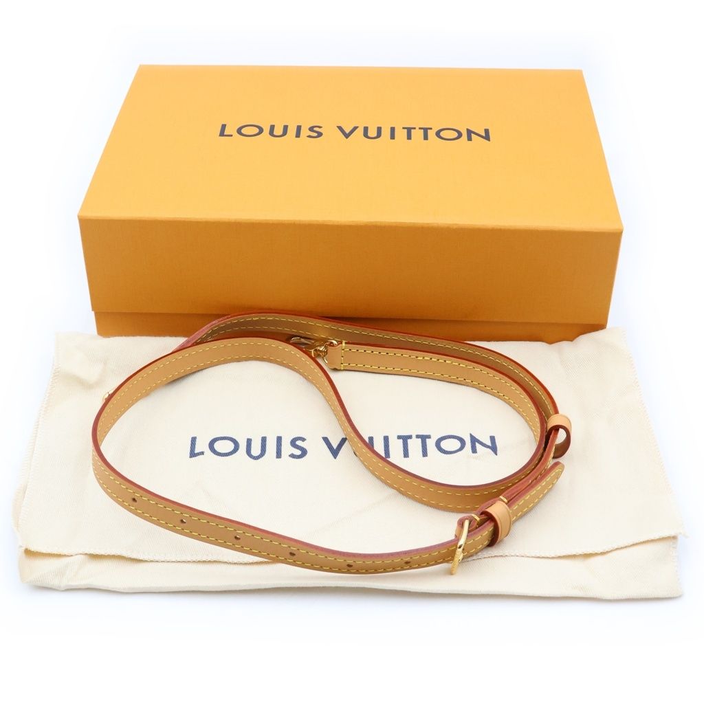 Louis Vuitton Petite Sac Plat Monogram 2-Way Shoulder Bag Brown Leather Gold — view 8