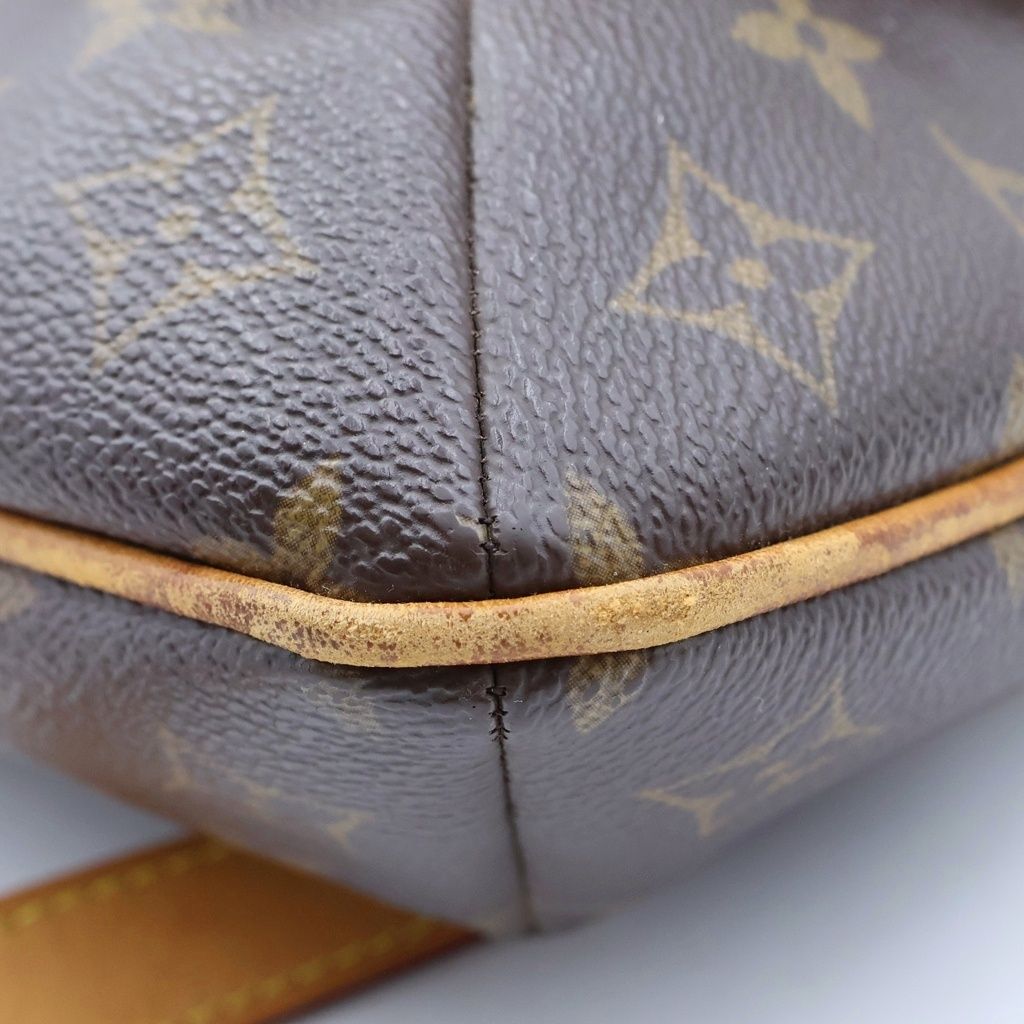 Louis Vuitton Monogram Musette Leather Shoulder Bag Brown — view 5