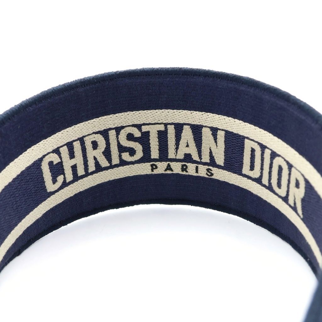 Dior Oblique Trotter Headband Navy — view 6