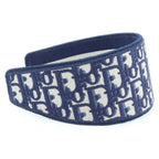Dior Oblique Trotter Headband Navy — view 3