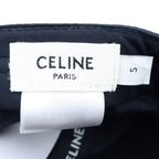 Celine Triomphe Baseball Cap Navy Hat — view 7