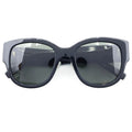 Saint Laurent Paris Side YSL Logo Sunglasses Eyewear Black 54