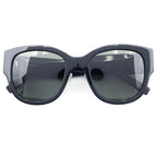 Saint Laurent Paris Side YSL Logo Sunglasses Eyewear Black 54