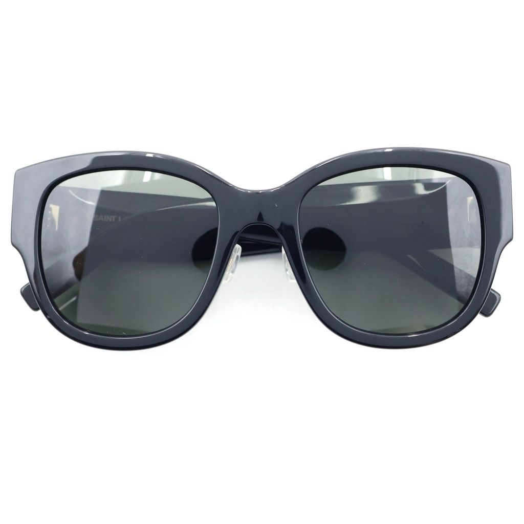Saint Laurent Paris Side YSL Logo Sunglasses Eyewear Black 54
