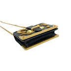 Prada Cahier Studs Logo Saffiano Leather Shoulder Bag Mini Pochette Crossbody — view 7