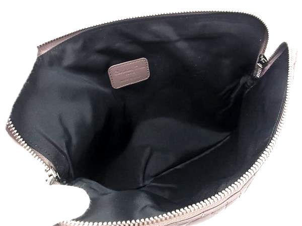 Dior Cannage Leather Clutch Multi Case Greige — view 3