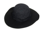 Chanel CC Logo Rabbit Fur Wool Polyamide Polyester Hat Navy — view 2
