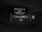 Chanel CC Logo Rabbit Fur Wool Polyamide Polyester Hat Navy — view 4