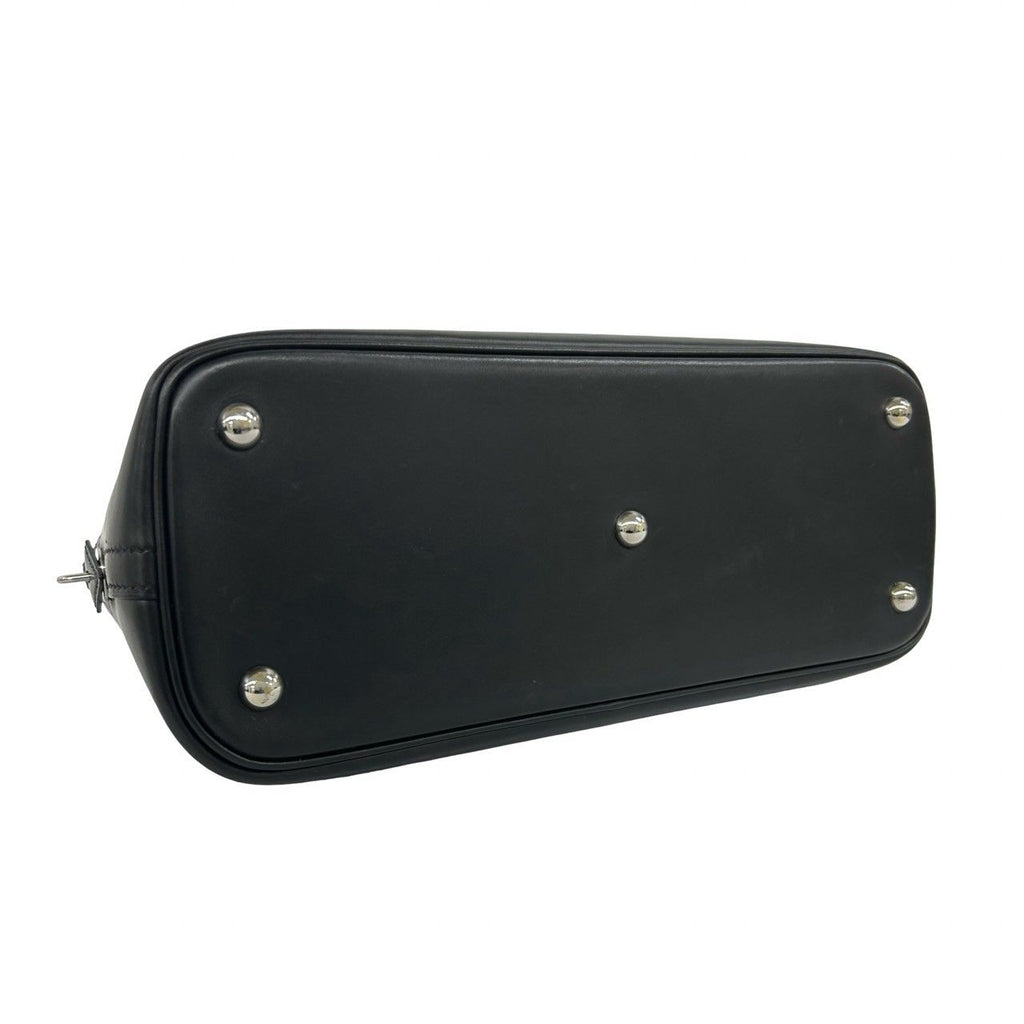 Hermes with Key Bolide 31 Box Calf Leather 2-Way Shoulder Bag Black — view 7
