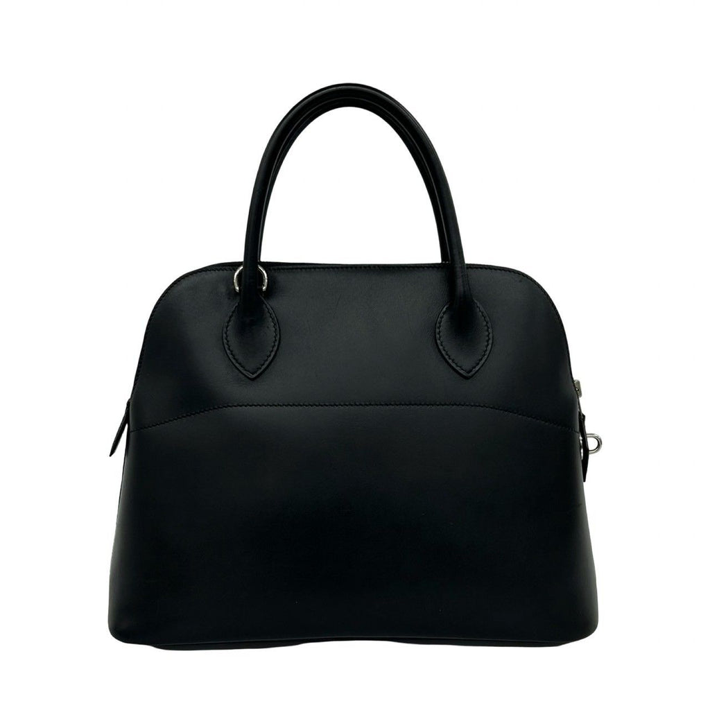 Hermes with Key Bolide 31 Box Calf Leather 2-Way Shoulder Bag Black — view 3