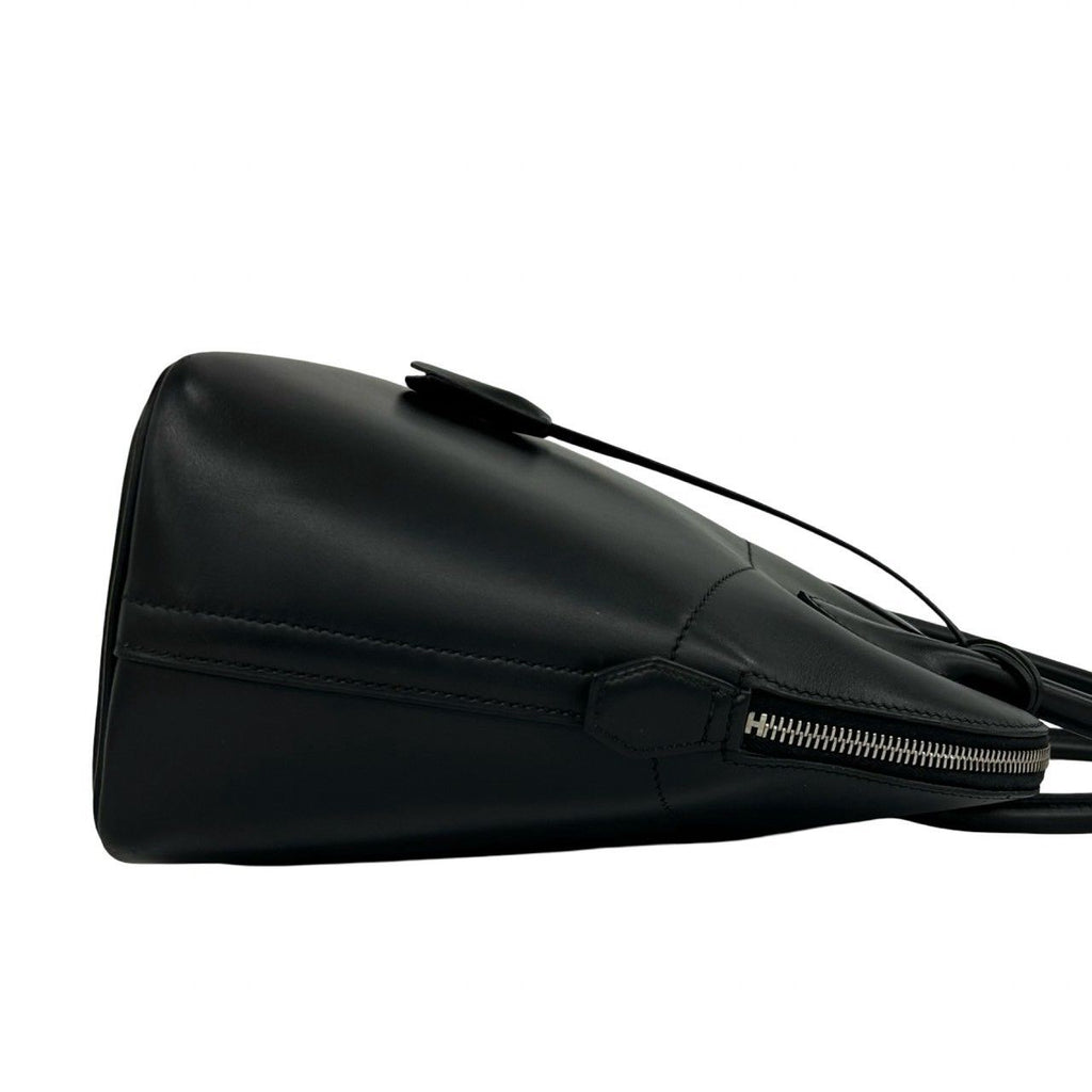 Hermes with Key Bolide 31 Box Calf Leather 2-Way Shoulder Bag Black — view 6