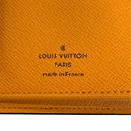 Louis Vuitton Wallet Portefeuille Brazza NM Brown Saffron Orange Monogram — view 8