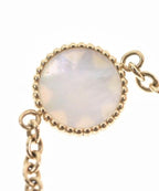 Dior Rose Des Vents Ring 18k Yellow Gold Mother of Pearl Diamond New — view 5