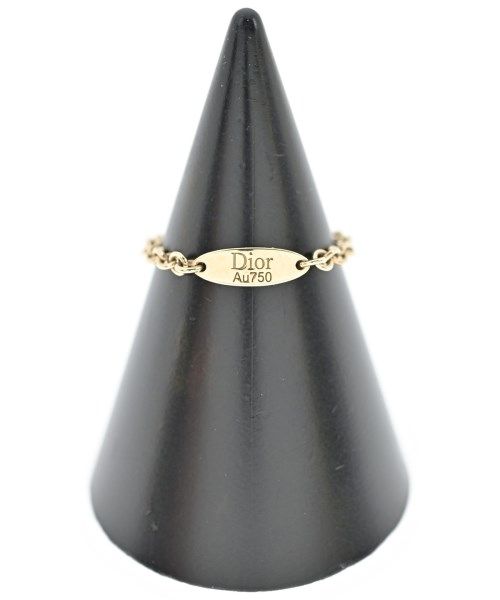 Dior Rose Des Vents Ring 18k Yellow Gold Mother of Pearl Diamond New — view 2