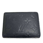 Louis Vuitton Monogram Empreinte Portefeuille Clair Bifold Compact Wallet Noir — view 2