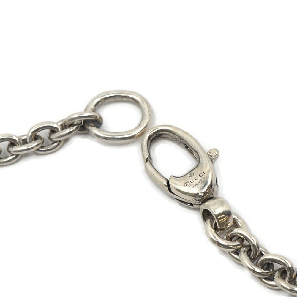 Gucci Necklace Interlocking G Silver — view 7