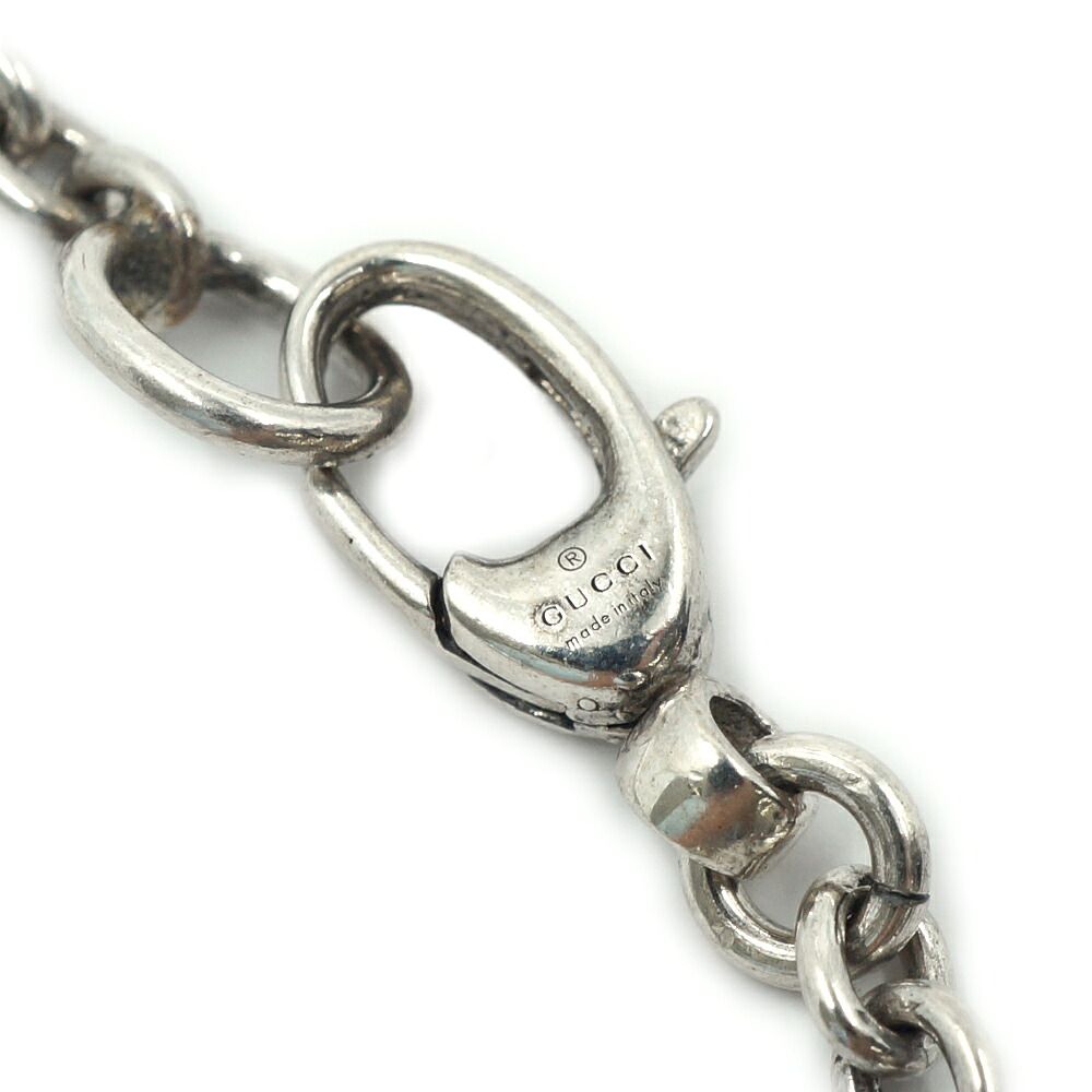 Gucci Necklace Interlocking G Silver — view 5