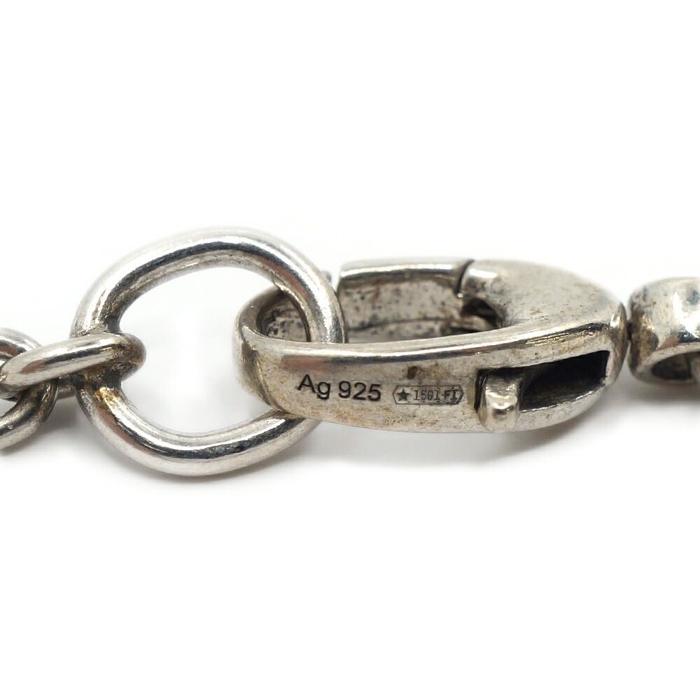 Gucci Necklace Interlocking G Silver — view 8