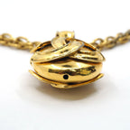 Chanel CC Logo Necklace 94P Gold — view 2