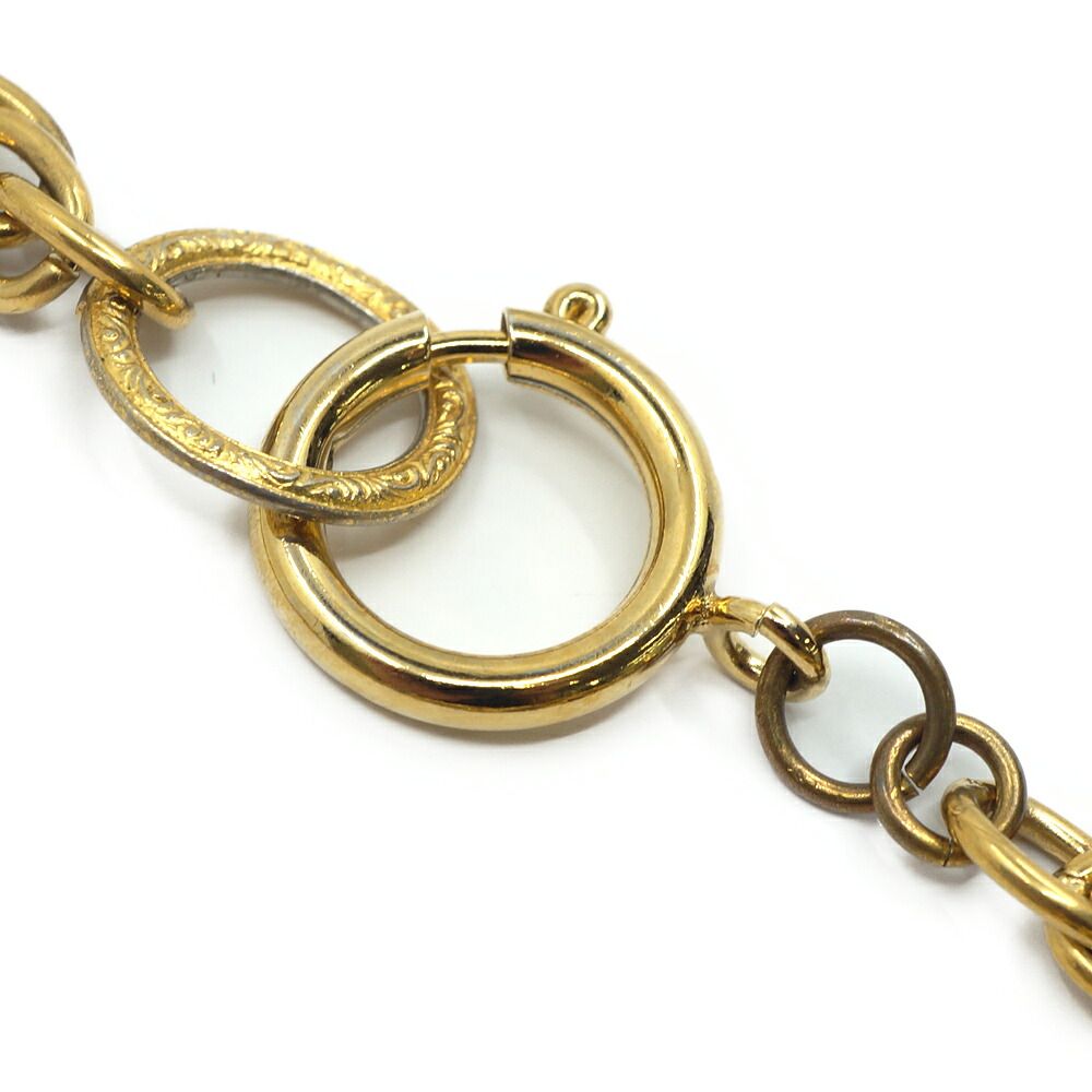 Chanel CC Logo Necklace 94P Gold — view 8