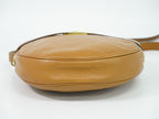Dior Leather Shoulder Bag Pochette Brown — view 3