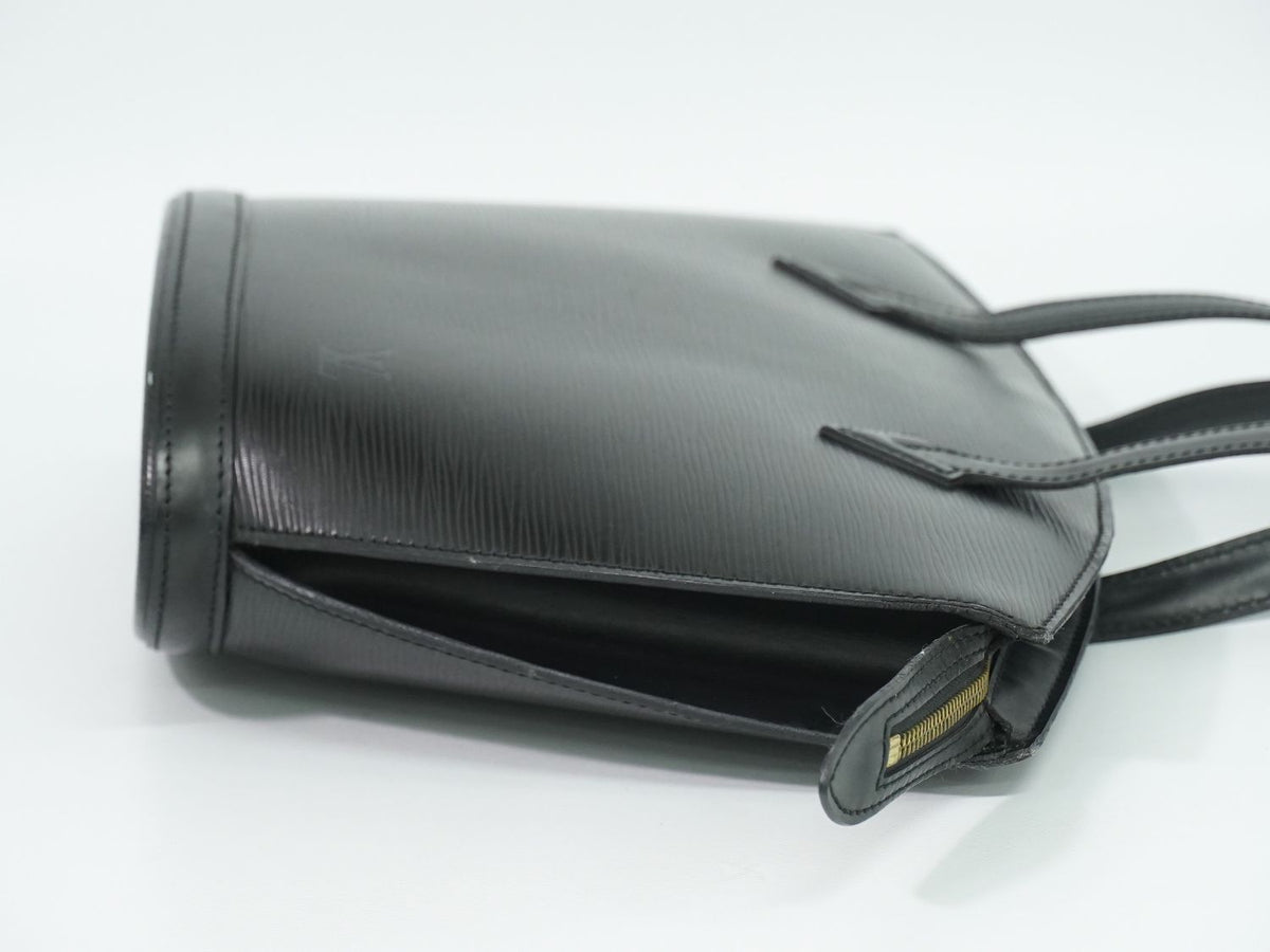 Louis Vuitton LV Saint Jacques Epi Leather Tote Bag Noir Black — view 4