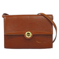 Louis Vuitton LV Arche Epi Leather 2-Way Shoulder Bag Clutch Kenya Brown
