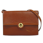 Louis Vuitton LV Arche Epi Leather 2-Way Shoulder Bag Clutch Kenya Brown