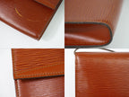 Louis Vuitton LV Arche Epi Leather 2-Way Shoulder Bag Clutch Kenya Brown — view 7