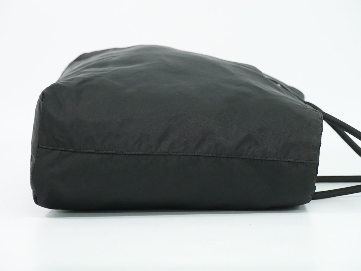Prada Nylon Tote Bag Black — view 4