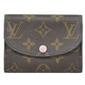 Louis Vuitton LV Porte Monnaie Rosalie Monogram Coin Purse Brown