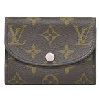 Louis Vuitton LV Porte Monnaie Rosalie Monogram Coin Purse Brown