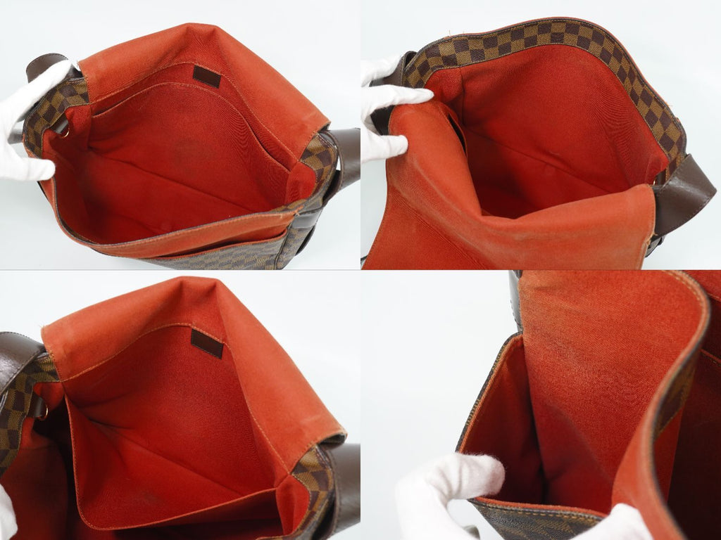 Louis Vuitton LV Bastille Damier Ebene Shoulder Bag Brown — view 8