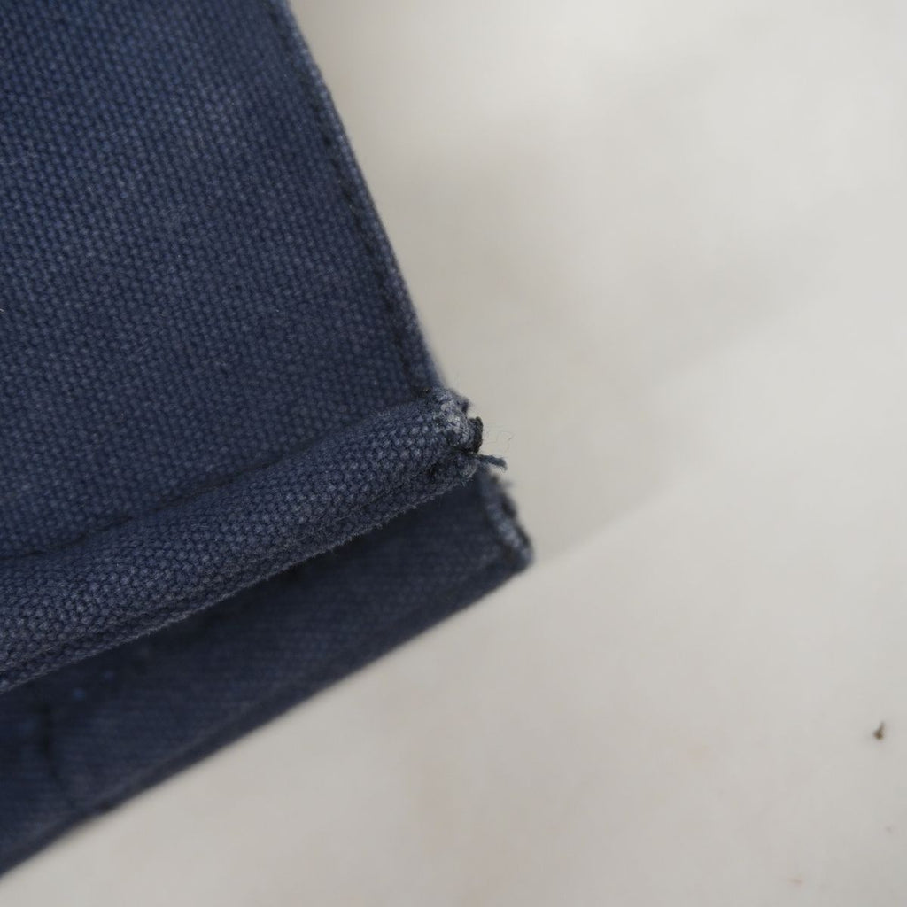 Hermes Tote Bag Fourre Tout MM Canvas Navy Silver — view 7