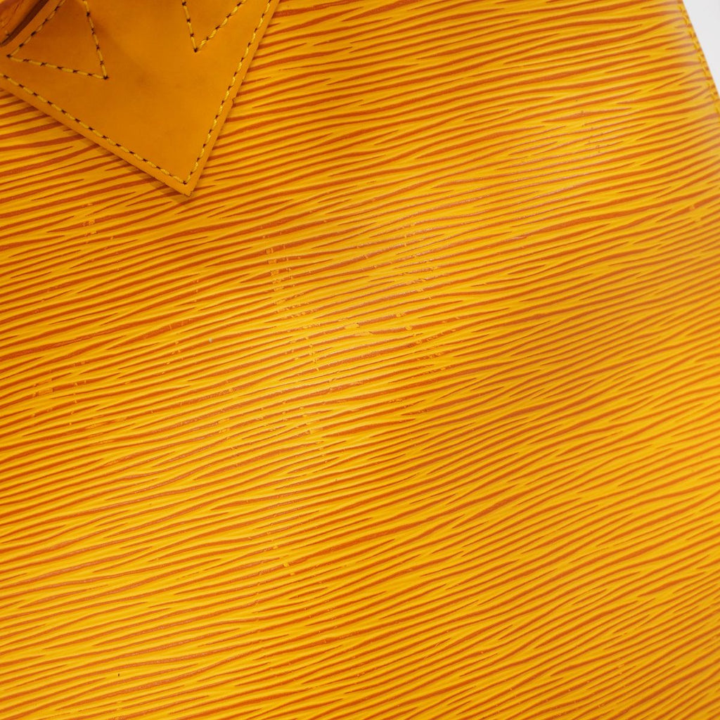 Louis Vuitton Backpack Epi Gobelin Weave Jaune — view 8