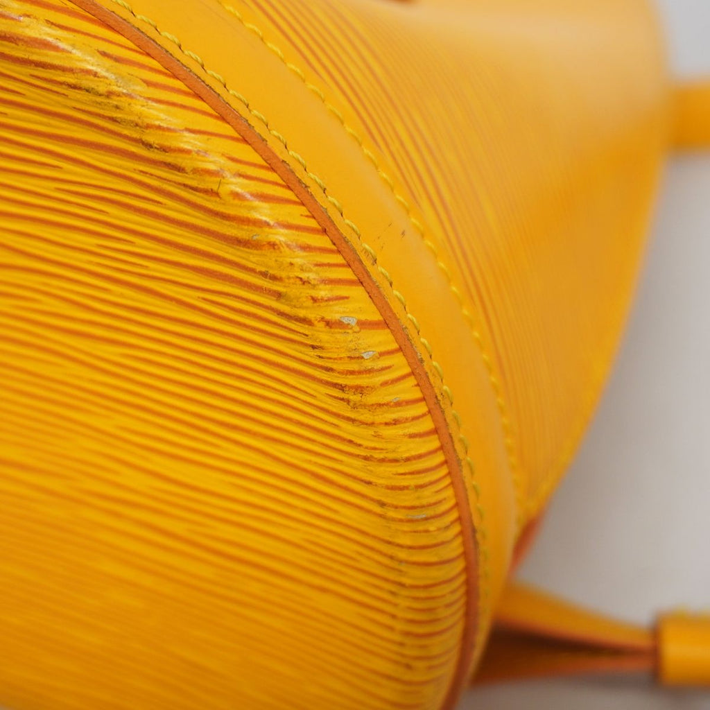 Louis Vuitton Backpack Epi Gobelin Weave Jaune — view 6