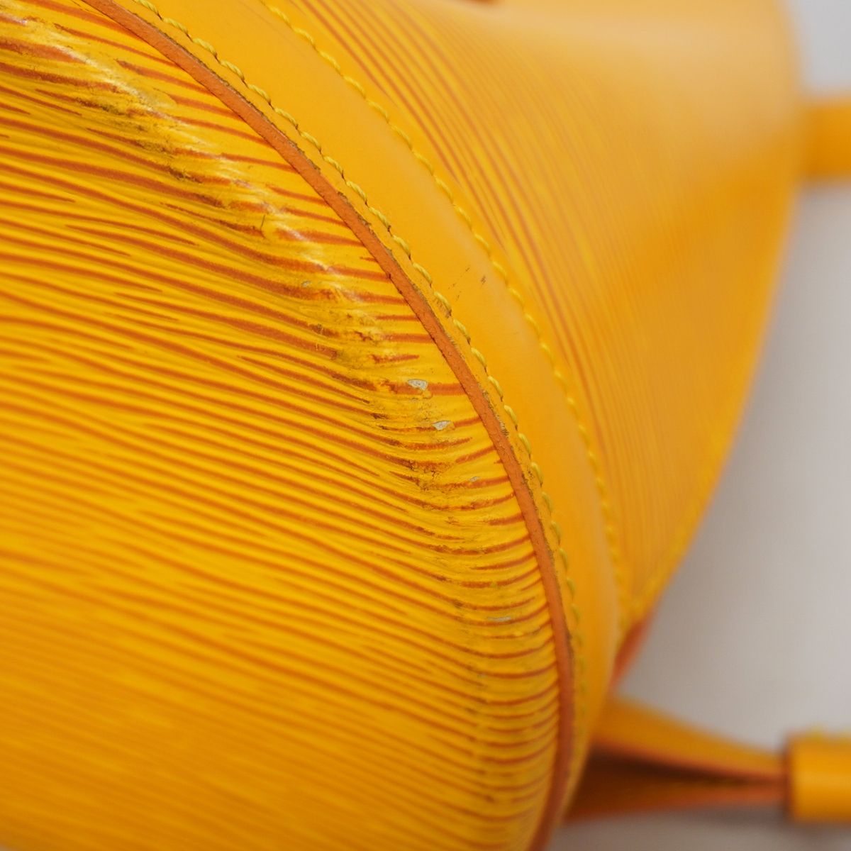 Louis Vuitton Backpack Epi Gobelin Weave Jaune — view 6
