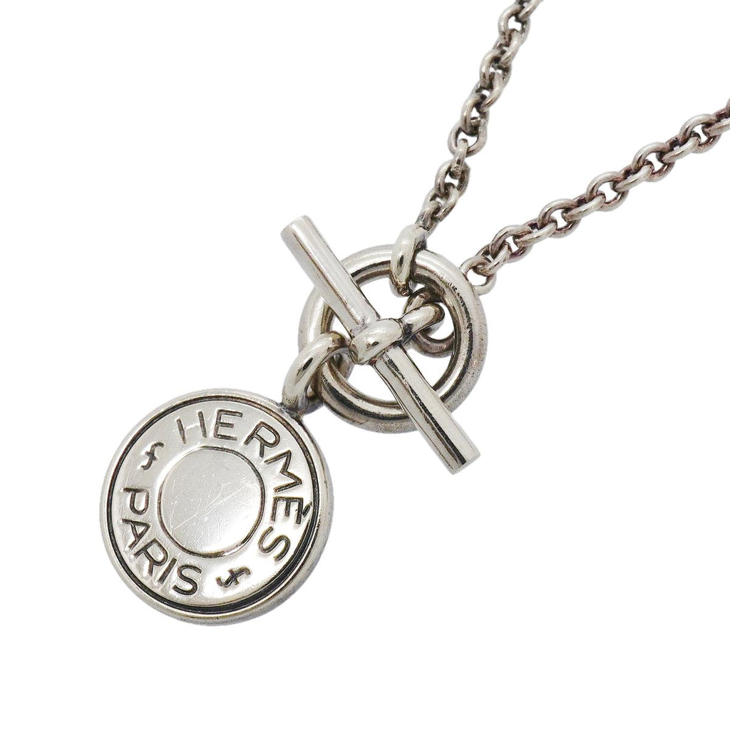 Hermes Necklace Sellier 925 Sterling Silver