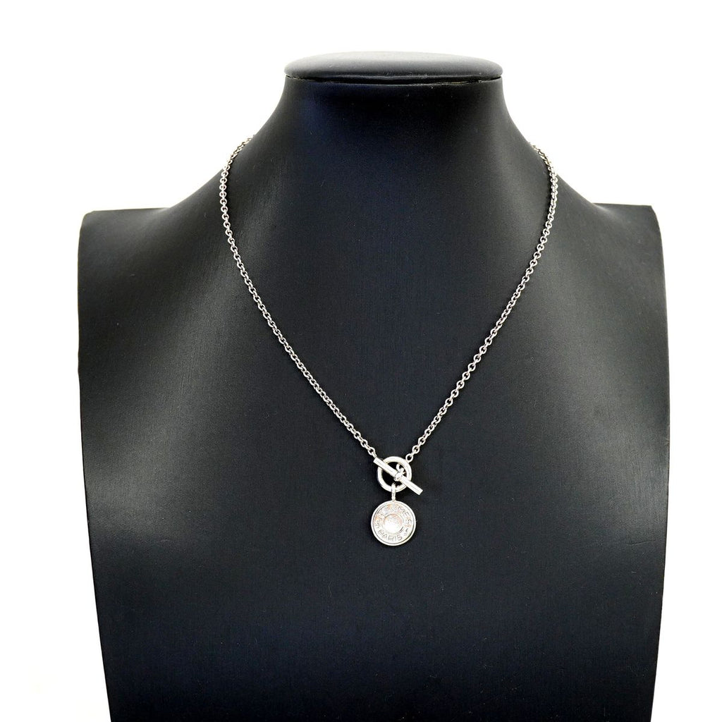 Hermes Necklace Sellier 925 Sterling Silver — view 7