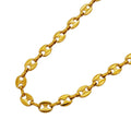 Dior Necklace Gold Plated Rhinestone