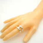 Hermes Ring Osmose PM 925 Sterling Silver — view 8