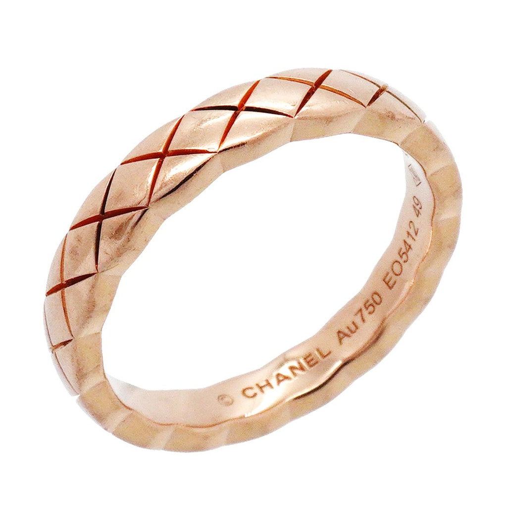 Chanel Ring Coco Crush Beige Gold 18K Pink
