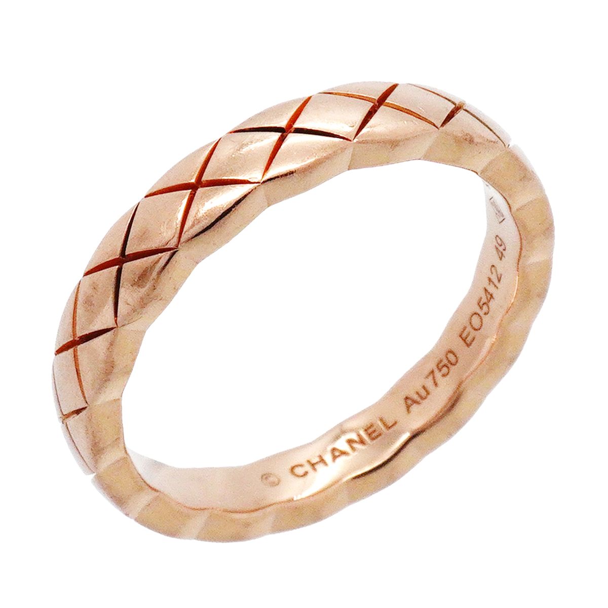 Chanel Ring Coco Crush Beige Gold 18K Pink