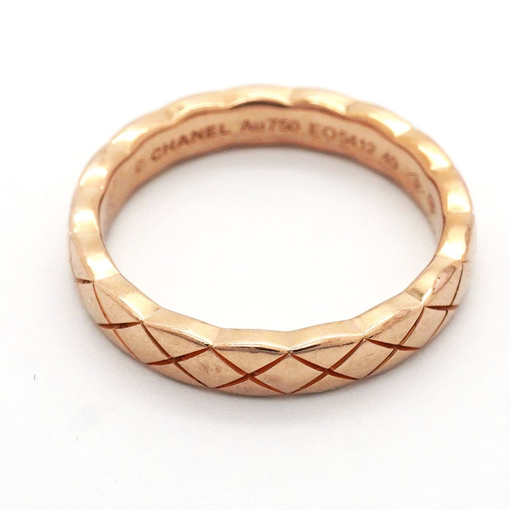 Chanel Ring Coco Crush Beige Gold 18K Pink — view 3