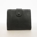 Chanel Wallet Caviar Leather Black Gold — view 6