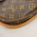 Louis Vuitton Shoulder Bag Monogram Jeune Fille GM Brown — view 6
