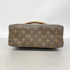 Louis Vuitton Shoulder Bag Monogram Looping GM Brown — view 3